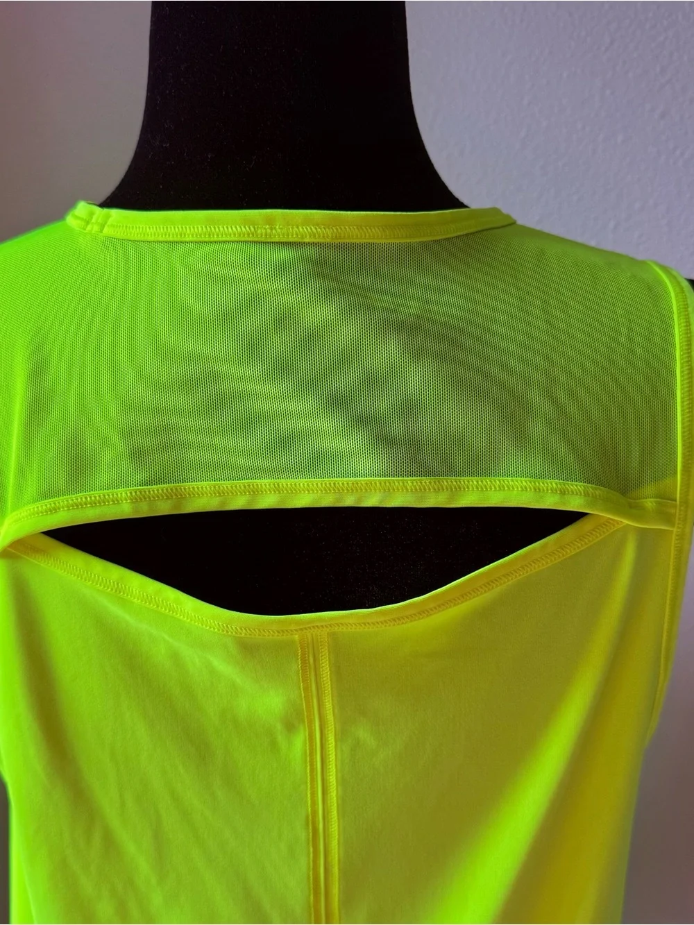Lululemon Sculpt Tank Classic fit hip length in highlight yellow